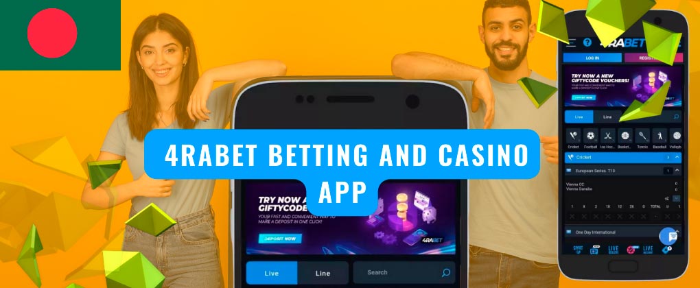 4rabet betting and casino app