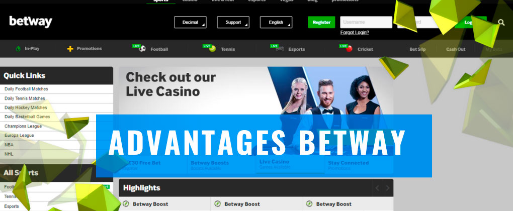 Advantages and disadvantages of Betway