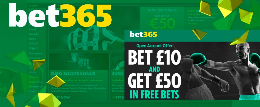 Bet365 bookmaker meets all the requirements and follows the new online betting trends