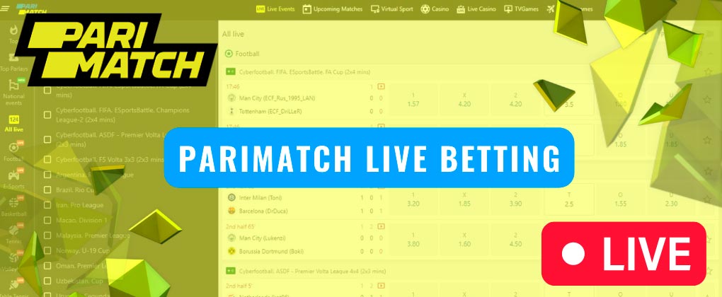 Parimatch play Live Betting