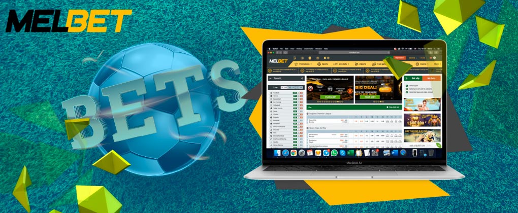 Melbet is sports betting site and app