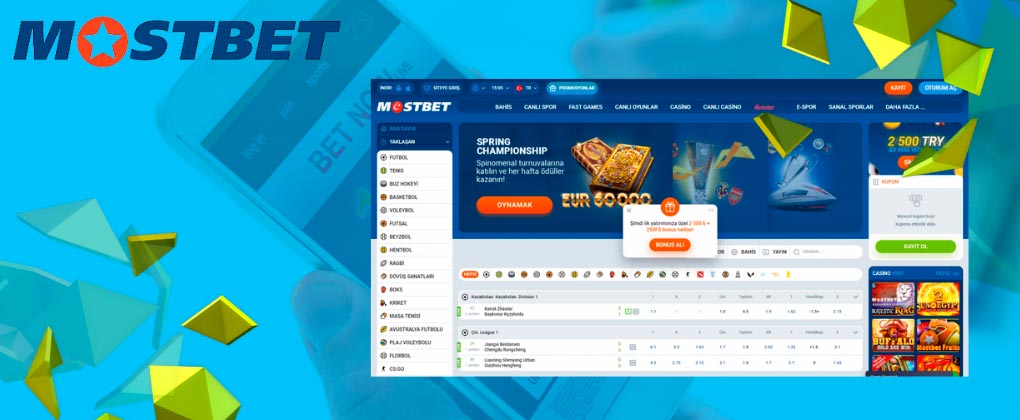 Mostbet is sports betting site and app
