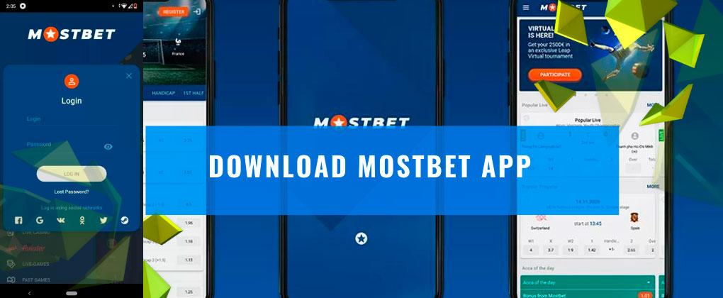 Download Mostbet app