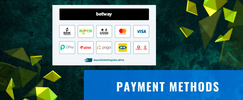 Payment methods betway